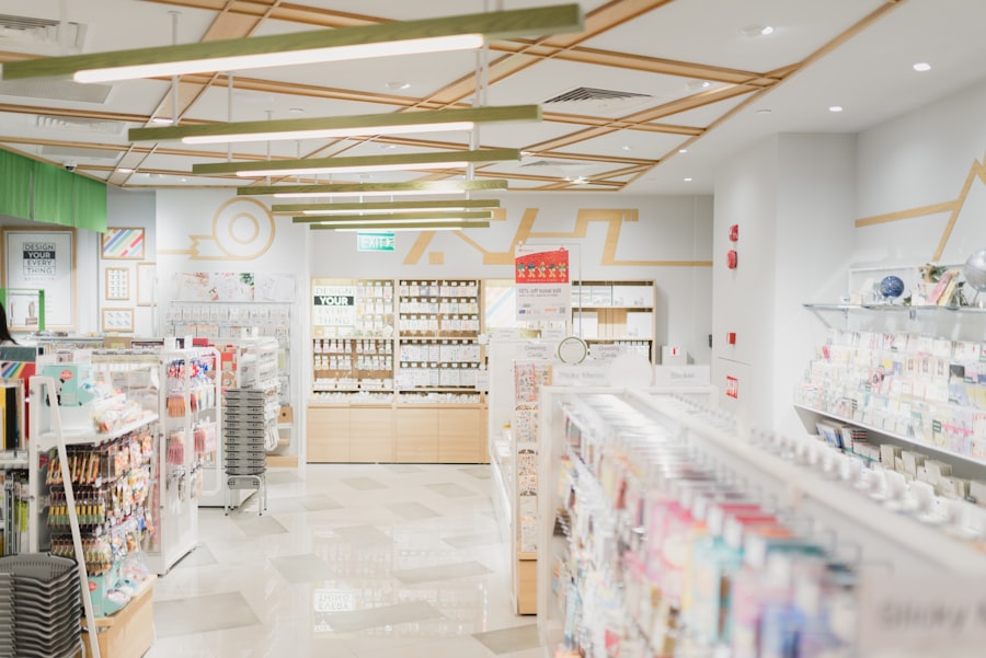 Pharmacist serving a customer